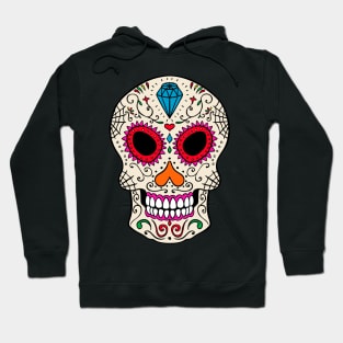 sugar head skull Hoodie